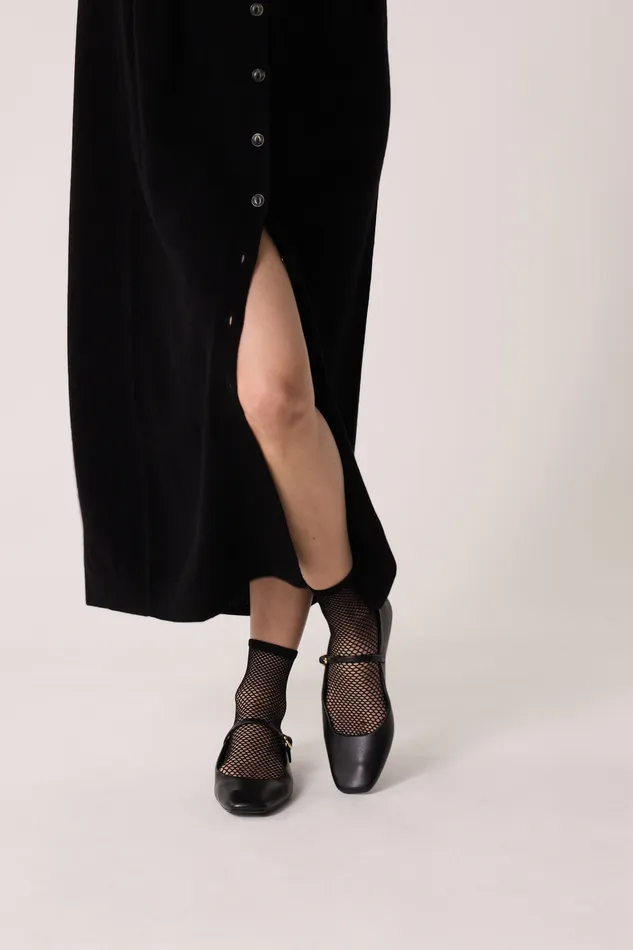 Women Dress Ariette Noir Robe Pull Laine Mrinos Noir Des Petits Hauts Dresses and Skirts