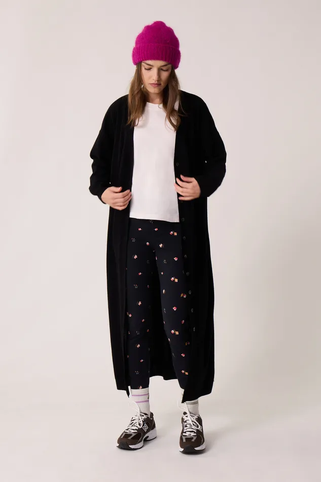 Women Dress Ariette Noir Robe Pull Laine Mrinos Noir Des Petits Hauts Dresses and Skirts