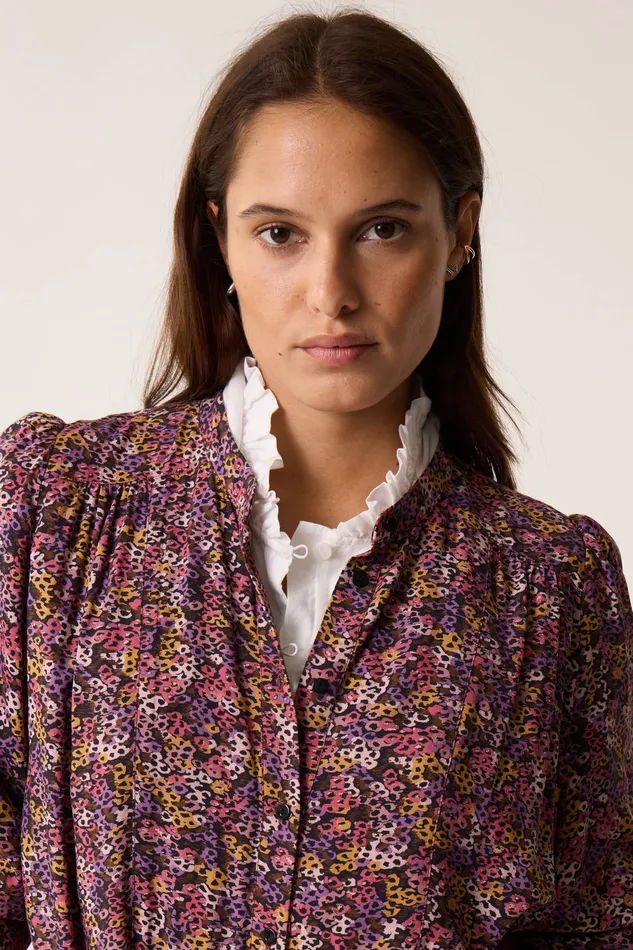 Women Dress Tameo Autumn Robe Viscose Multicolore Des Petits Hauts Dresses and Skirts