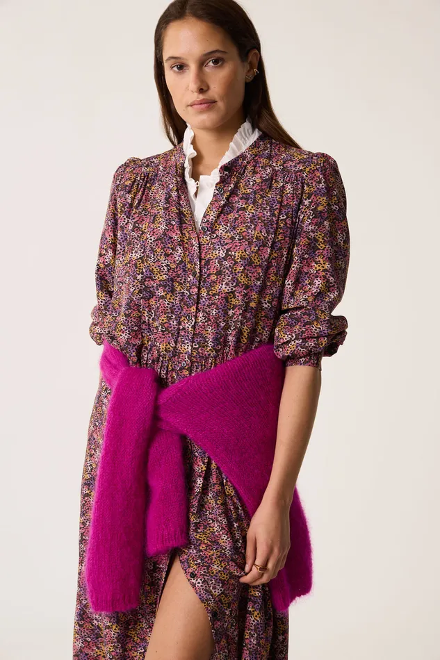 Women Dress Tameo Autumn Robe Viscose Multicolore Des Petits Hauts Dresses and Skirts
