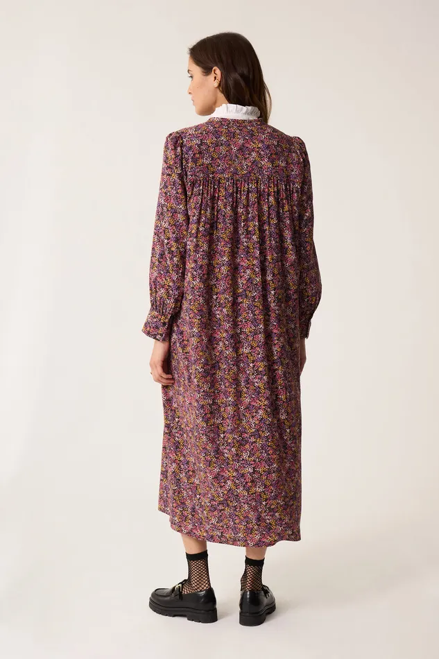 Women Dress Tameo Autumn Robe Viscose Multicolore Des Petits Hauts Dresses and Skirts