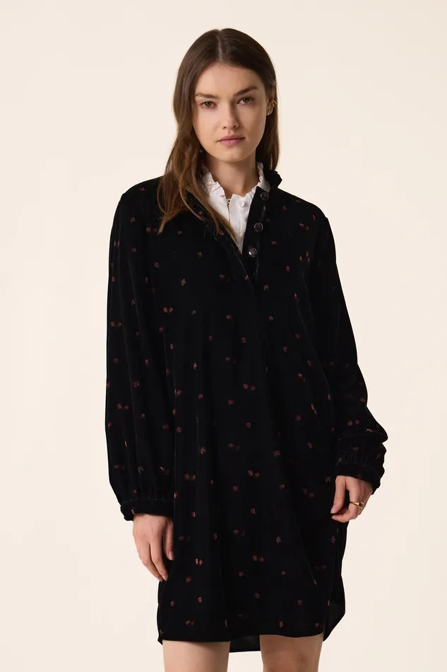 Women Dress Tim Bloom Robe Polyester Multicolore Des Petits Hauts Dresses and Skirts