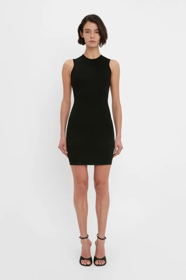 Women Dresses Victoria Beckham VB Body Mini Dress In Black