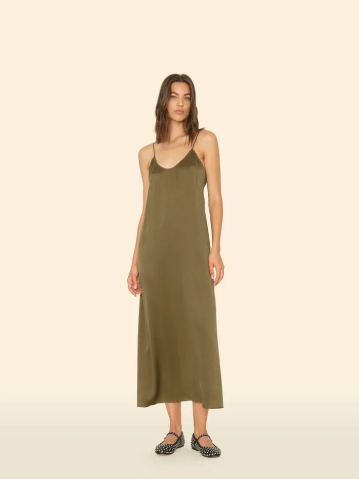 Women Dresses Xirena Olive Gold Destin Dress