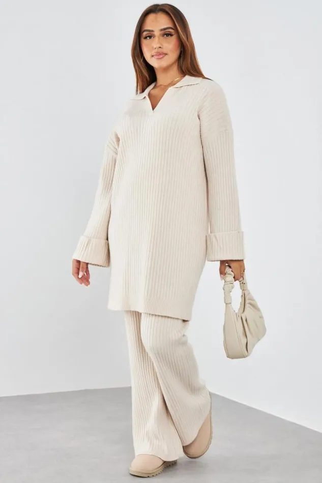 Women Ensemble 2 Pices Pull Pantalon Ctel Beige Beige Brentiny Paris Sweaters and Sweatshirts Women Ensemble 2 Pices Pull Pantalon Ctel Beige Beige Brentiny Paris Sweaters and Sweatshirts