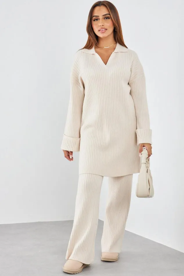Women Ensemble 2 Pices Pull Pantalon Ctel Beige Beige Brentiny Paris Sweaters and Sweatshirts Women Ensemble 2 Pices Pull Pantalon Ctel Beige Beige Brentiny Paris Sweaters and Sweatshirts