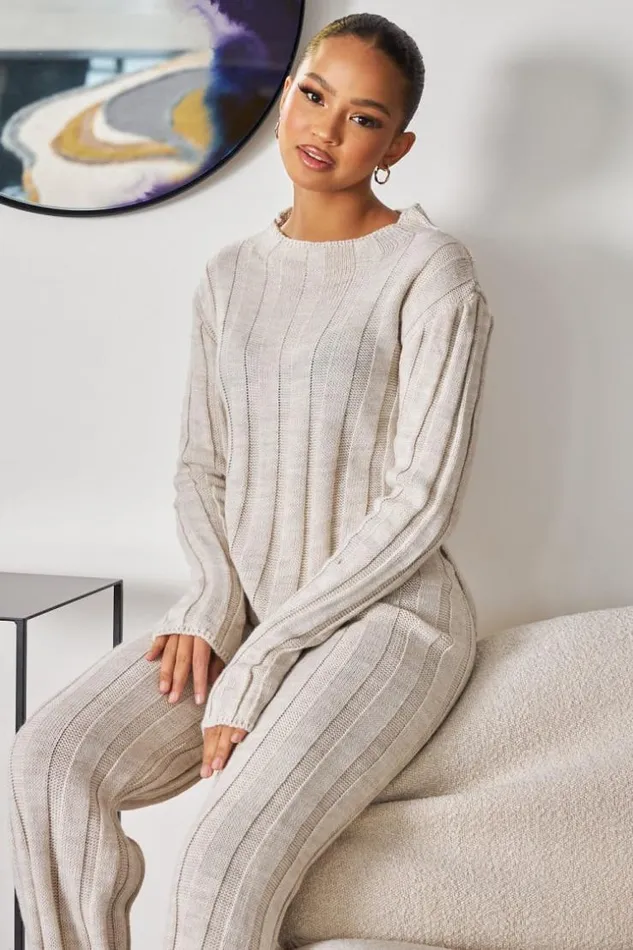 Women Ensemble 2 Pices Pull Pantalon En Maille Beige Beige Brentiny Paris White Tops Women Ensemble 2 Pices Pull Pantalon En Maille Beige Beige Brentiny Paris White Tops