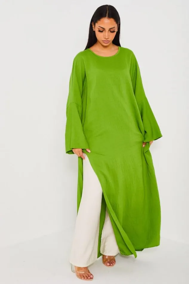 Women Ensemble 2 Pices Robe Pantalon Vert Et Beige Green Brentiny Paris Short Dresses Women Ensemble 2 Pices Robe Pantalon Vert Et Beige Green Brentiny Paris Short Dresses