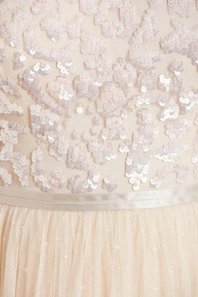 Women Exclusives Needle and Thread Tempest Bodice Ballerina Dress Champagne