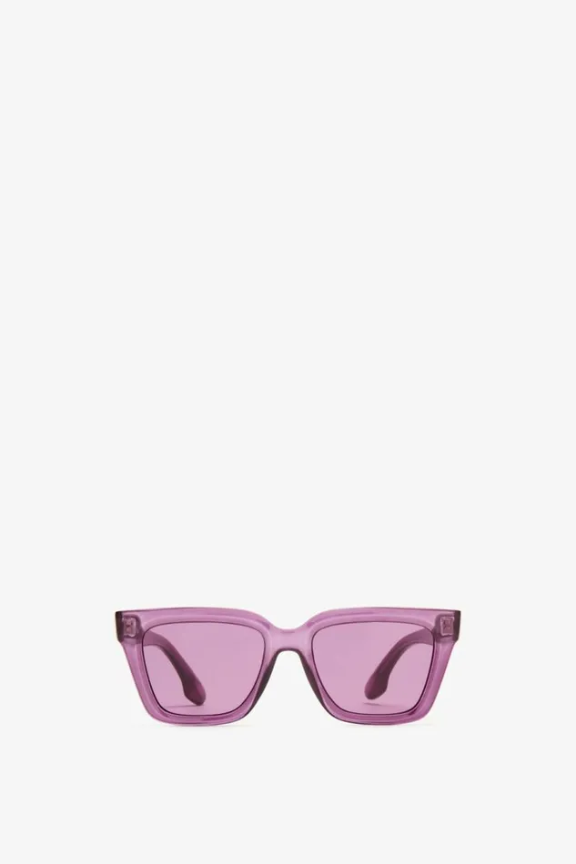 Women Eyewear Victoria Beckham Crystal Frame Sunglasses In Purple