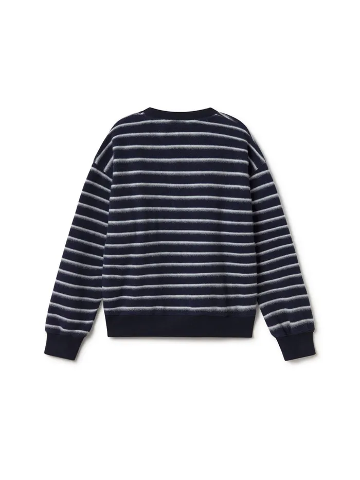 Women Fanad 8211 Navy Stripes TWOTHIRDS Sweatshirts