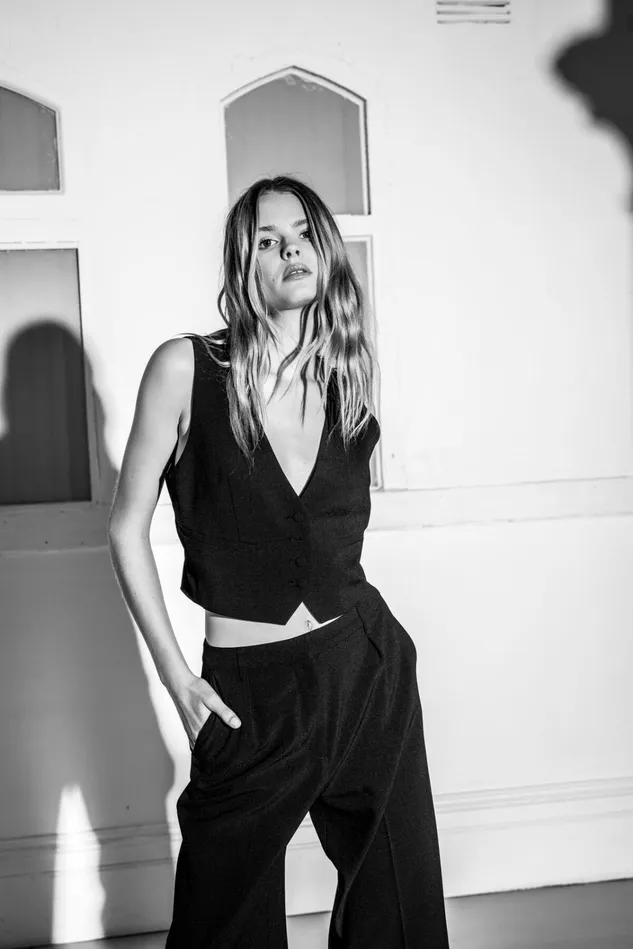 Women Fashion Tops Bardot Callista Vest In Black Black Women Fashion Tops Bardot Callista Vest In Black Black