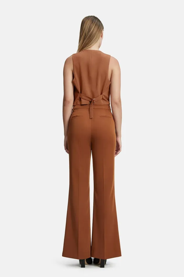 Women Fashion Tops Bardot Callista Vest In Chestnut Chestnut Women Fashion Tops Bardot Callista Vest In Chestnut Chestnut