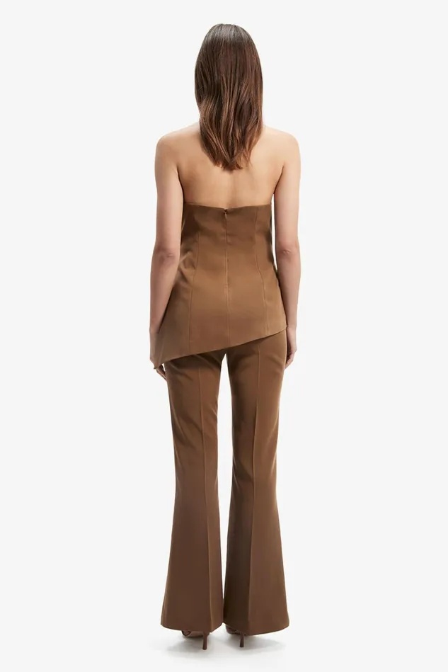 Women Fashion Tops Bardot Cosmos Strapless Top In Chocolate Chocolate Women Fashion Tops Bardot Cosmos Strapless Top In Chocolate Chocolate