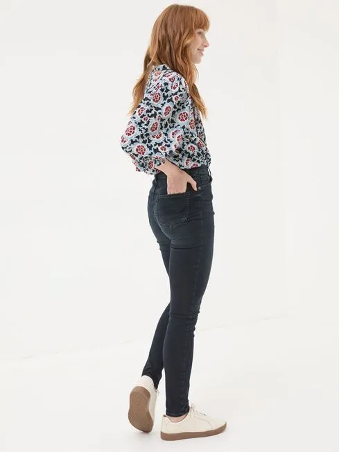 Women Fatface Jeans Harlow Denim Dark Blue Highwaist Skinny Jeans Women Fatface Jeans Harlow Denim Dark Blue Highwaist Skinny Jeans
