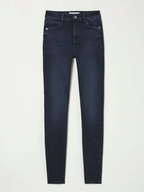 Women Fatface Jeans Harlow Denim Dark Blue Highwaist Skinny Jeans Women Fatface Jeans Harlow Denim Dark Blue Highwaist Skinny Jeans