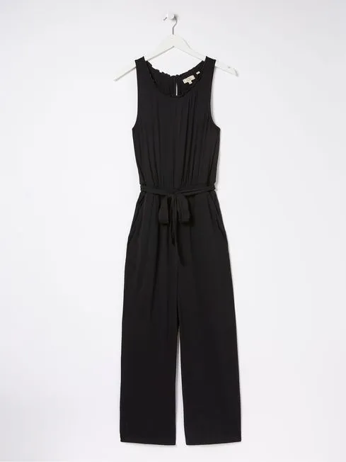 Women Fatface Jumpsuits and Playsuits Black Haylie Jersey Jumpsuit Women Fatface Jumpsuits and Playsuits Black Haylie Jersey Jumpsuit