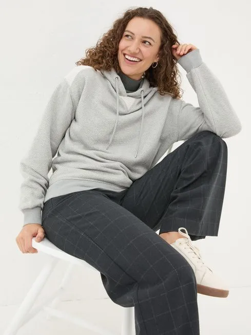 Women Fatface Loungewear Tori Grey Lounge Hoodie Women Fatface Loungewear Tori Grey Lounge Hoodie