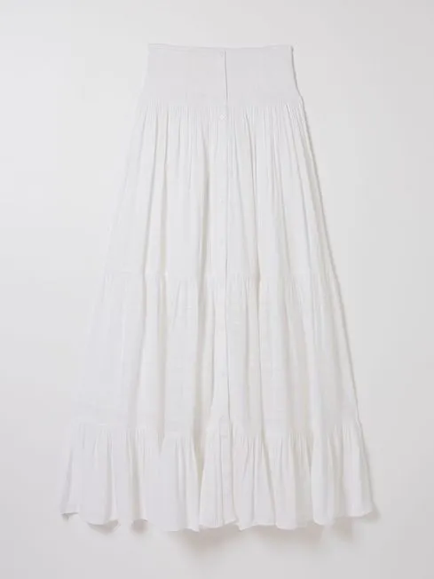 Women Fatface Skirts Rhea Natural Beach Maxi Skirt Women Fatface Skirts Rhea Natural Beach Maxi Skirt
