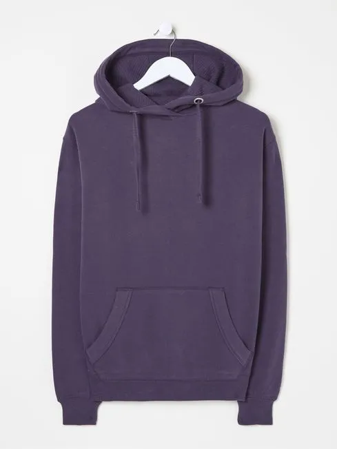 Women Fatface Sweatshirts and Hoodies Izzy Purple Overhead Hoodie