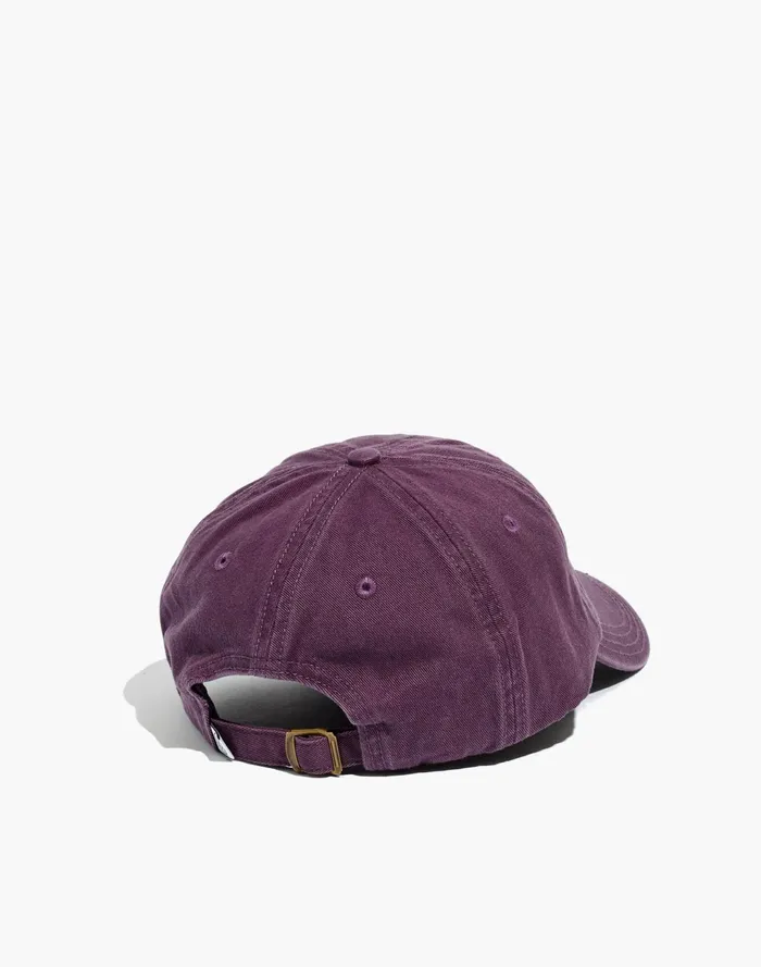 Women Feminist Goods Co Show Up Baseball Cap Purple Madewell Hats Women Feminist Goods Co Show Up Baseball Cap Purple Madewell Hats