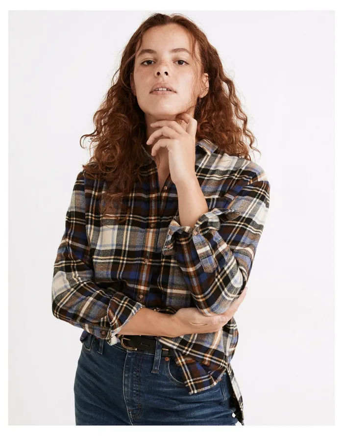 Women Flannel Oversized Ex Boyfriend Shirt In Fuller Plaid Blue Tartan Plaid Madewell Tops and Shirts Women Flannel Oversized Ex Boyfriend Shirt In Fuller Plaid Blue Tartan Plaid Madewell Tops and Shirts