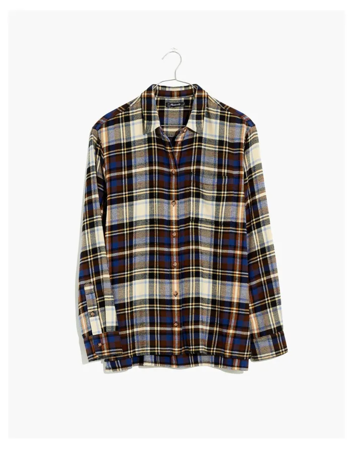 Women Flannel Oversized Ex Boyfriend Shirt In Fuller Plaid Blue Tartan Plaid Madewell Tops and Shirts Women Flannel Oversized Ex Boyfriend Shirt In Fuller Plaid Blue Tartan Plaid Madewell Tops and Shirts