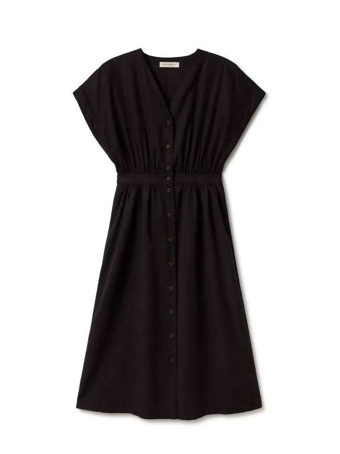 Women Folegandros 8211 Black TWOTHIRDS Dresses