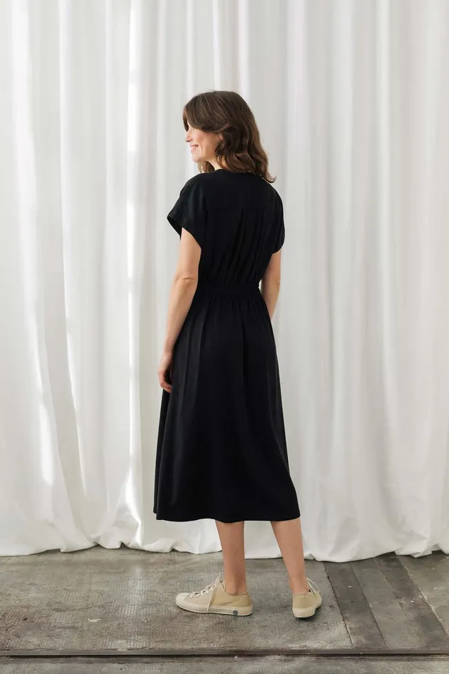 Women Folegandros 8211 Black TWOTHIRDS Dresses