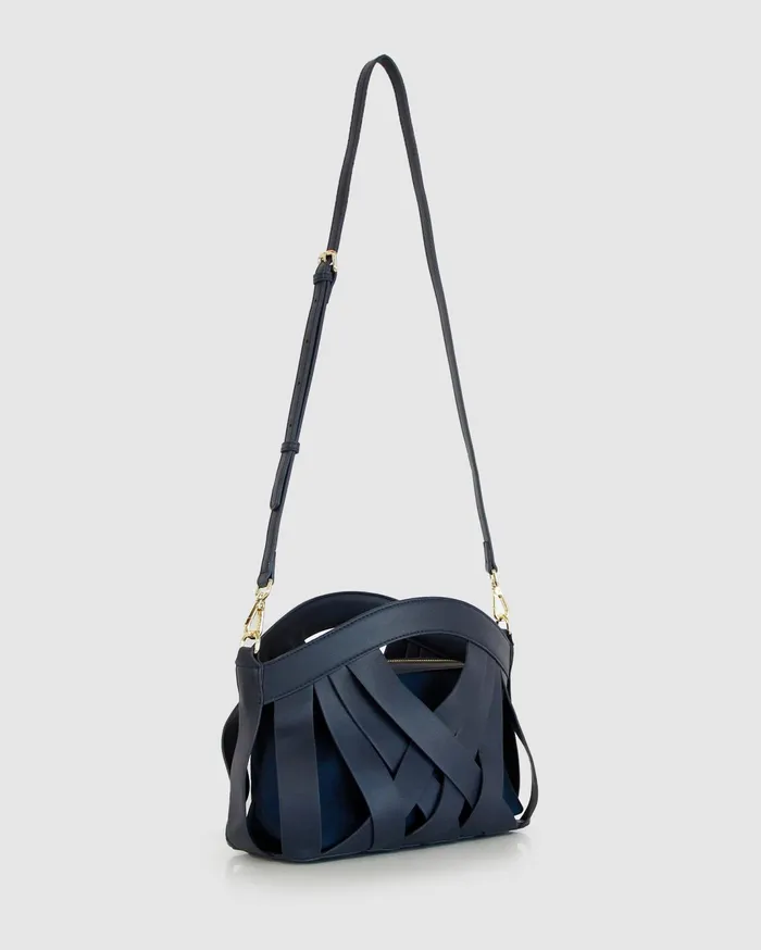 Women Handbags Belle and Bloom One More Night Crossbody Bag 8211 Navy