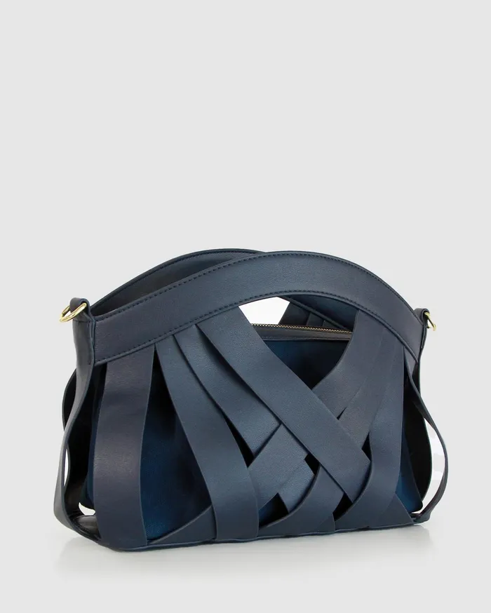 Women Handbags Belle and Bloom One More Night Crossbody Bag 8211 Navy