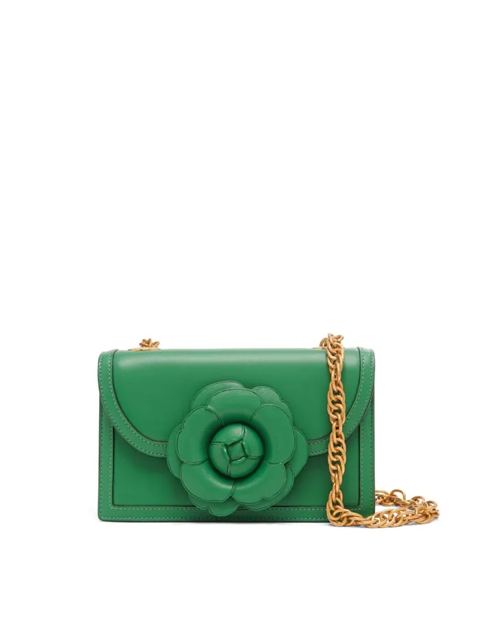 Women Handbags Oscar De La Renta Green TRO Bag Green