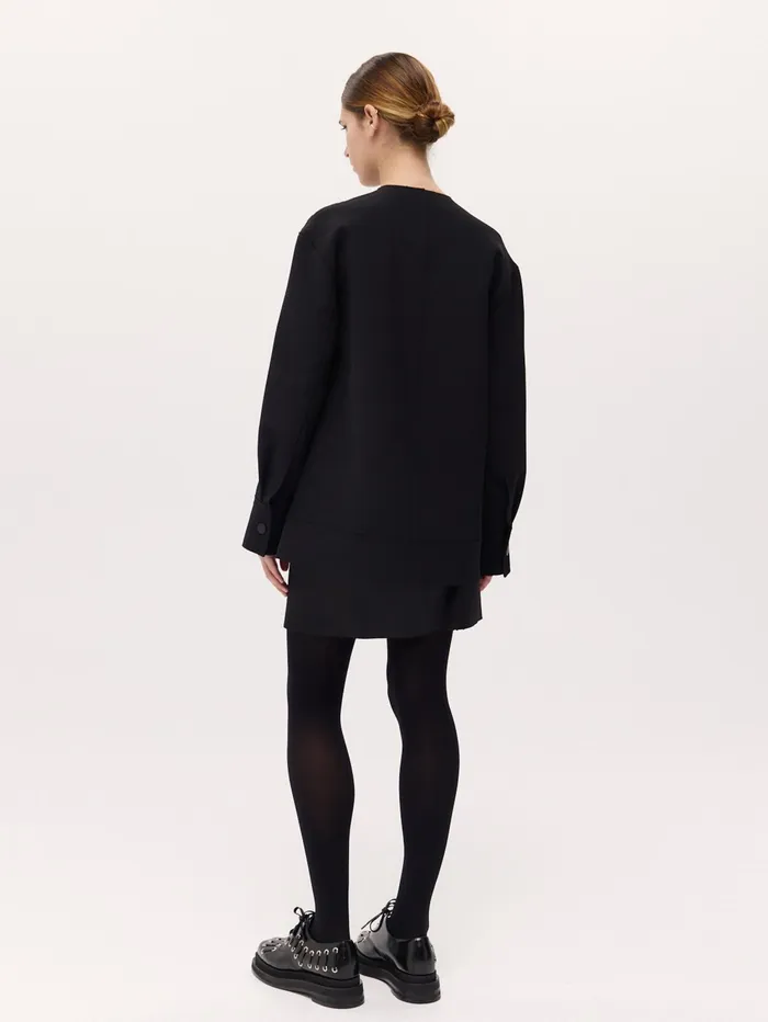 Women Harris Tapper 8211 Agatha Bomber In Black The UNDONE Jackets