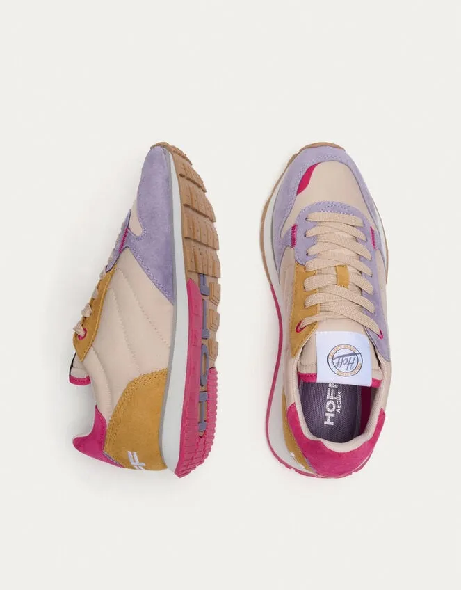 Women Hoff Aegina Trainers Purple Monsoon Flats