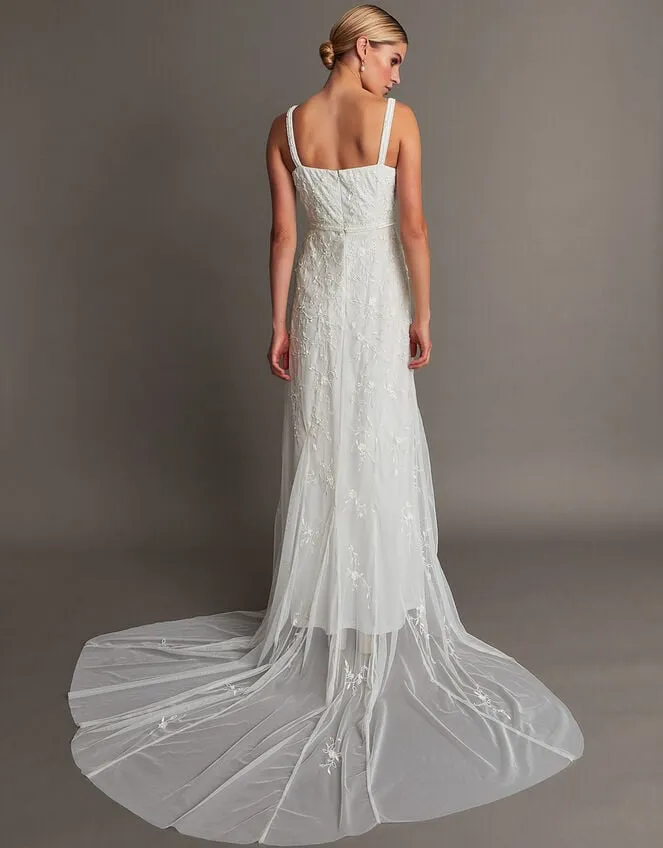 Women Holly Cowl Neck Bridal Dress Ivory Monsoon Dresses
