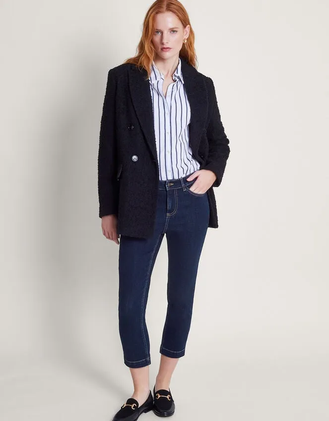 Women Idabella Crop Jeans Blue Monsoon Denim