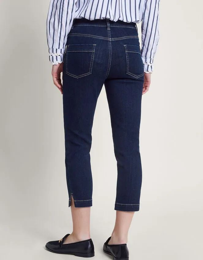 Women Idabella Crop Jeans Blue Monsoon Denim