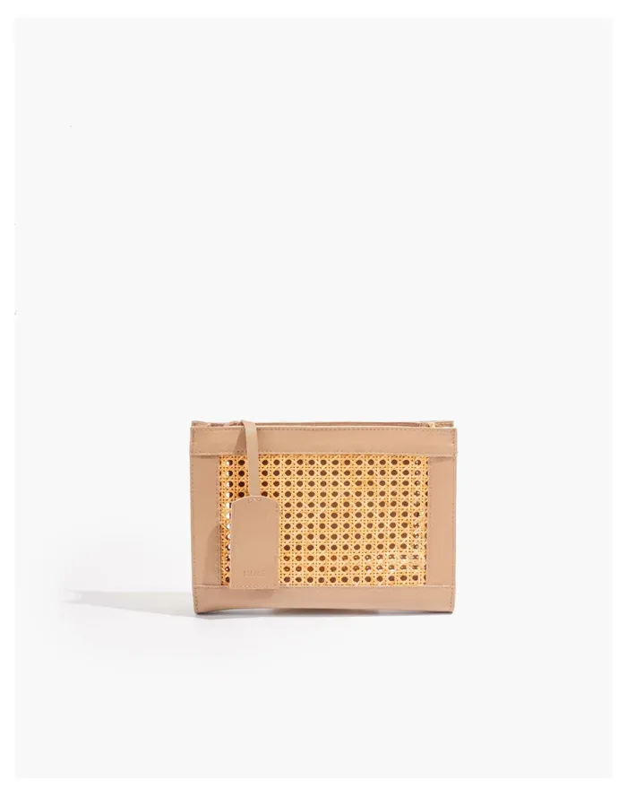 Women INN Studios Sia Clutch Sling Taupe Madewell Crossbody Bags Women INN Studios Sia Clutch Sling Taupe Madewell Crossbody Bags