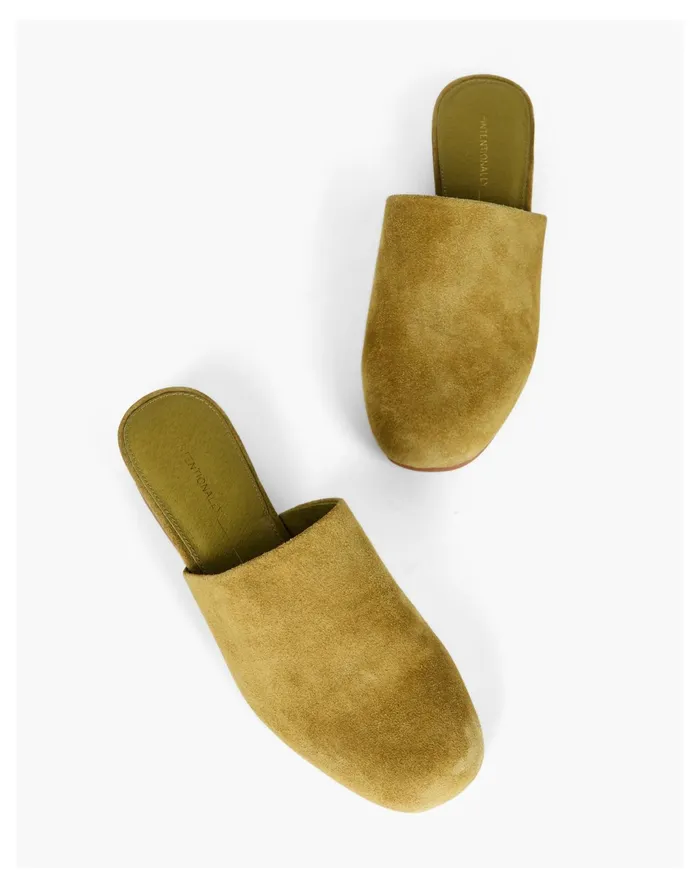 Women Intentionally Blank TOUCH Slip On Mustard Madewell Flats