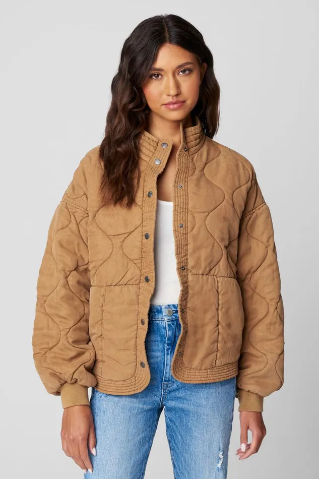 Women Jackets Blank Nyc Chai Tea Jacket Women Jackets Blank Nyc Chai Tea Jacket