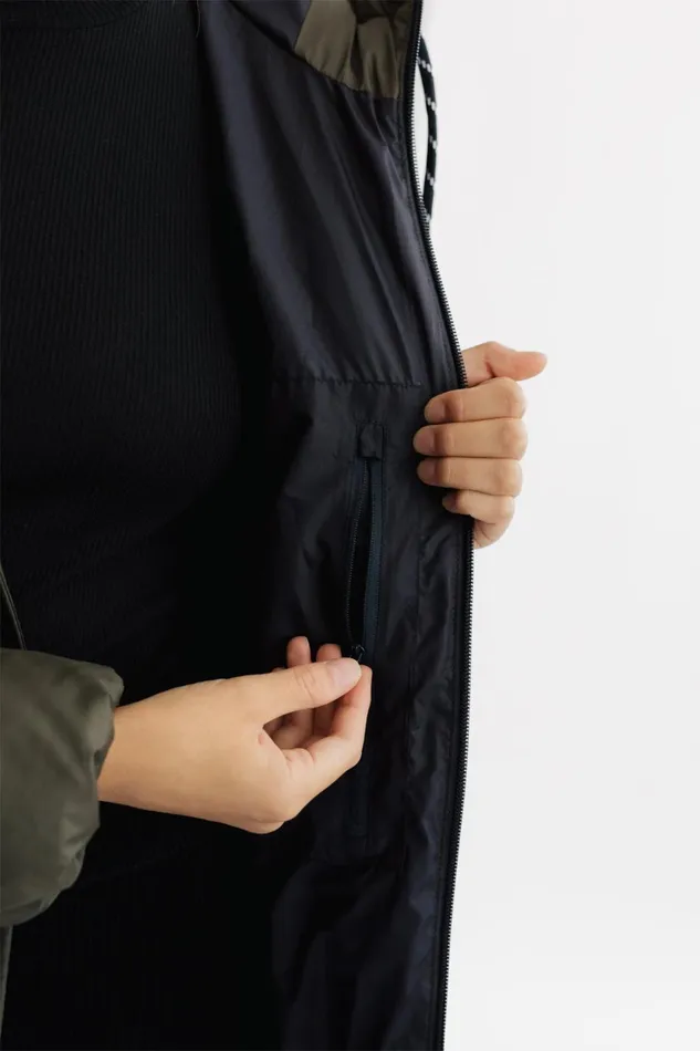 Women Jackets Women 8211 Malahide 8211 Khaki TWOTHIRDS Jackets