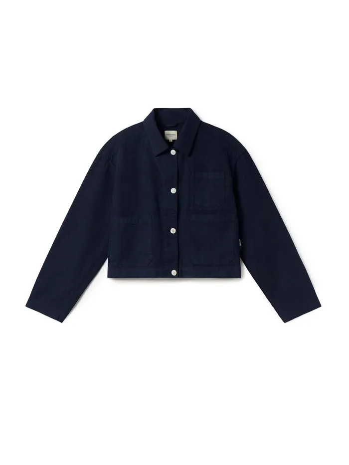 Women Jackets Women 8211 Selao 8211 Blue Night TWOTHIRDS Jackets