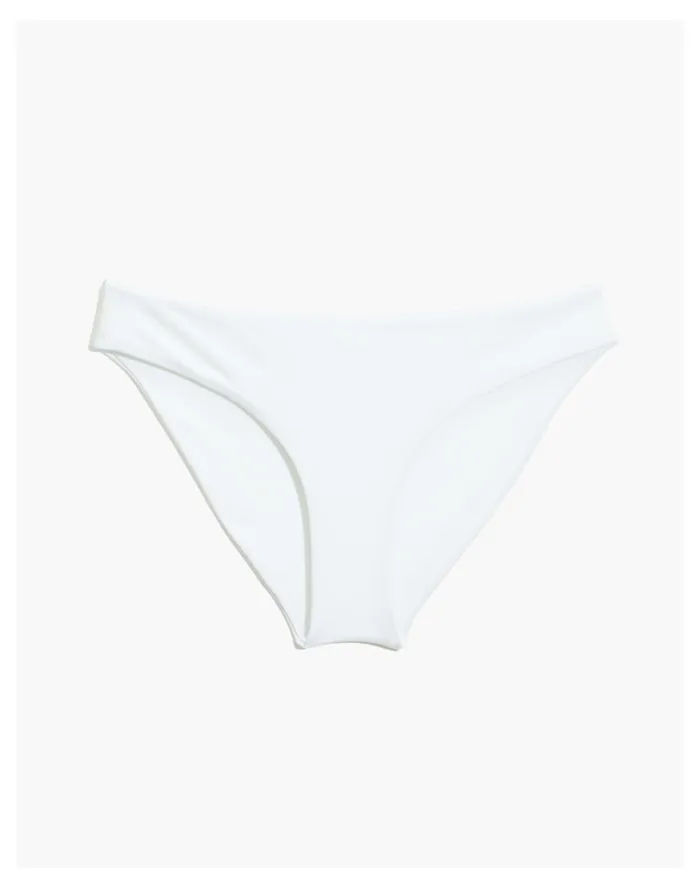 Women Jade Swim Lure Bikini Bottom White Madewell Swim Women Jade Swim Lure Bikini Bottom White Madewell Swim