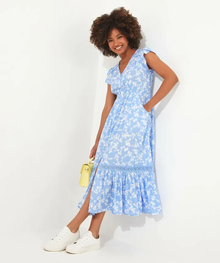 Women Joe Browns Bonnie Boho Dress Blue