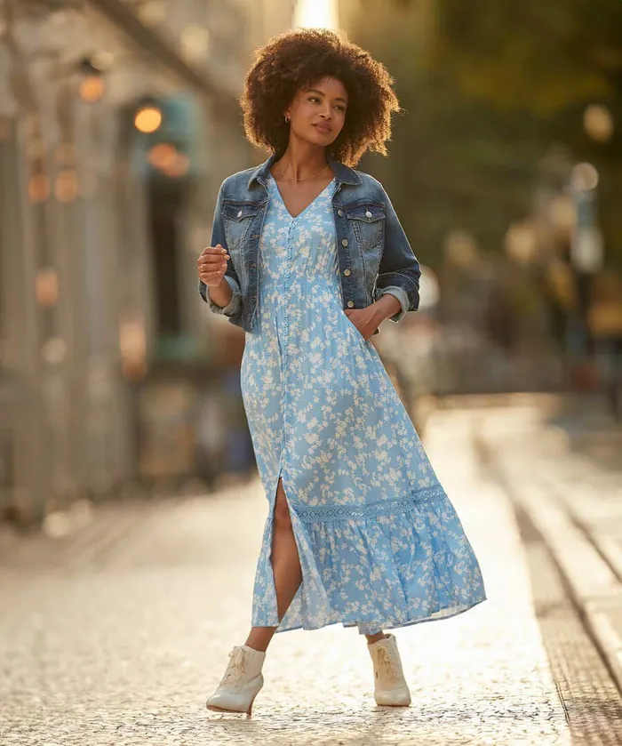 Women Joe Browns Bonnie Boho Dress Blue Women Joe Browns Bonnie Boho Dress Blue