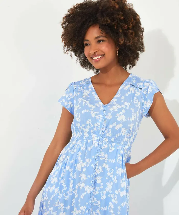 Women Joe Browns Bonnie Boho Dress Blue Women Joe Browns Bonnie Boho Dress Blue