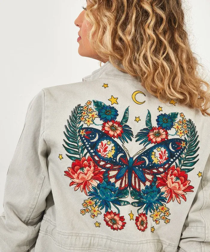 Women Joe Browns Layla039s Embroidered Boutique Jacket Stone Women Joe Browns Layla039s Embroidered Boutique Jacket Stone