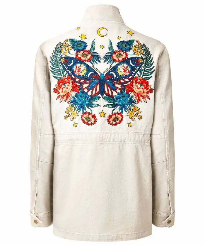 Women Joe Browns Layla039s Embroidered Boutique Jacket Stone Women Joe Browns Layla039s Embroidered Boutique Jacket Stone