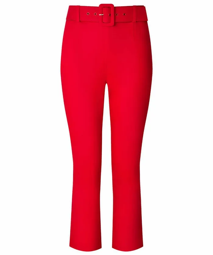 Women Joe Browns Marylin Capri Trouser Red Women Joe Browns Marylin Capri Trouser Red