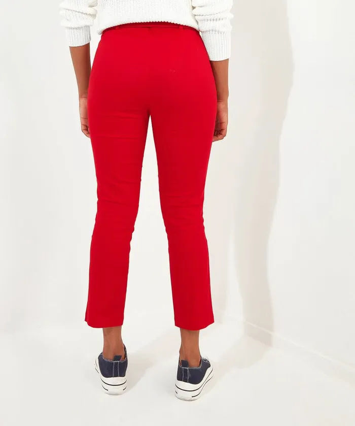 Women Joe Browns Marylin Capri Trouser Red Women Joe Browns Marylin Capri Trouser Red